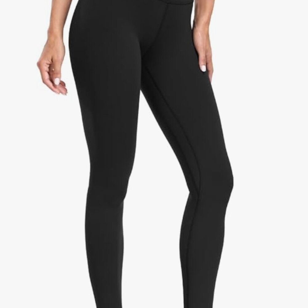 HeyNuts Yoga Pro Leggings 28'', Size Large (Pack of 3 Pairs)